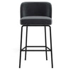 Picture of Graham Metal Framed Upholstered Bar Stool - Set of 3