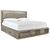 Picture of Platinum California King Panel Storage 5-Piece Bedroom Set