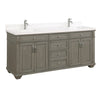 Picture of Rockvale 72" Vanity - Antique Gray