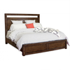 Picture of 5-Piece Modern Loft King Panel Bedroom Set - Brownstone